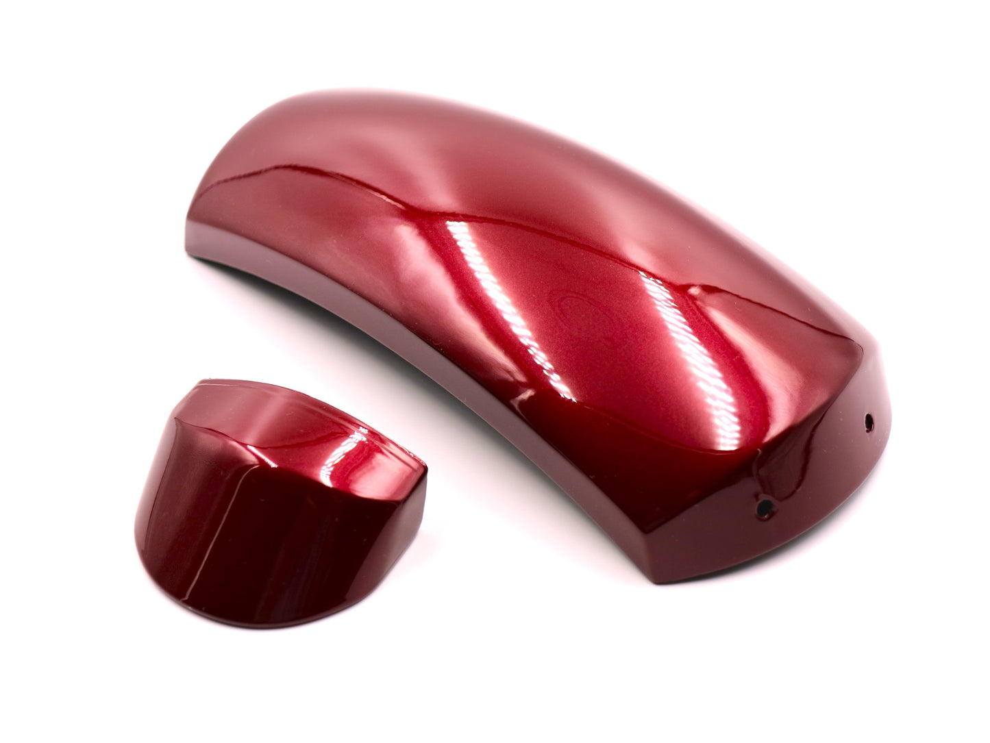 メタリックカラー胴掛け レッド (津軽三味線用)