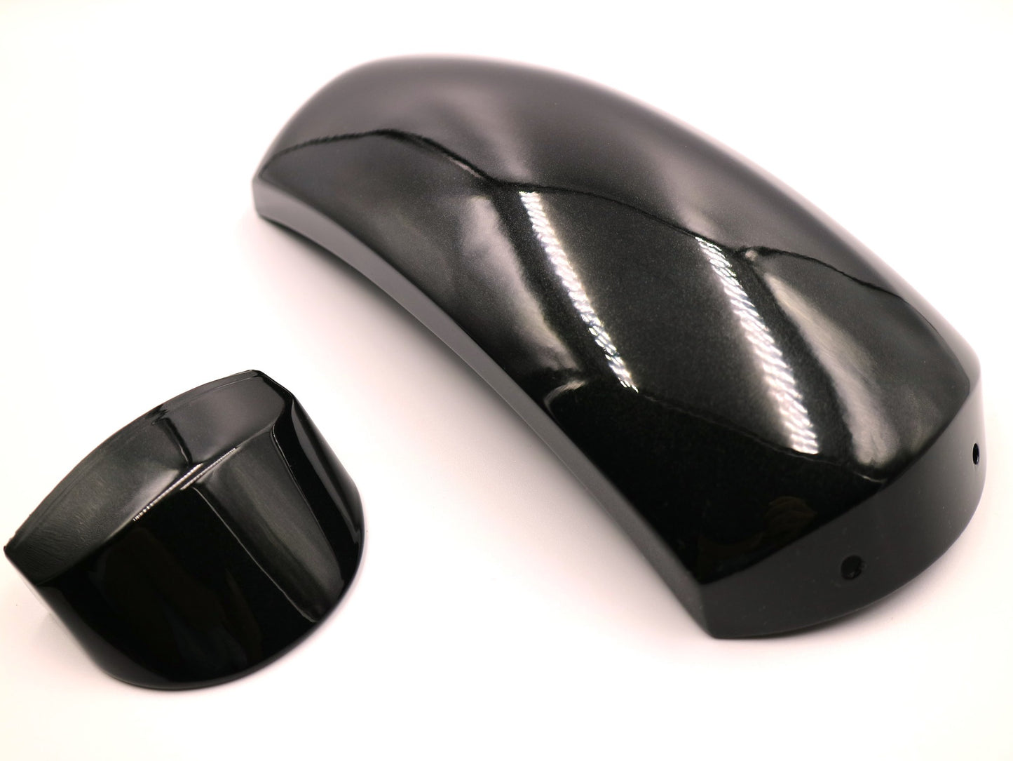 メタリックカラー胴掛け ブラック (津軽三味線用)